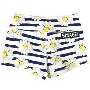 Savage Barbell sunshine daisy dukes